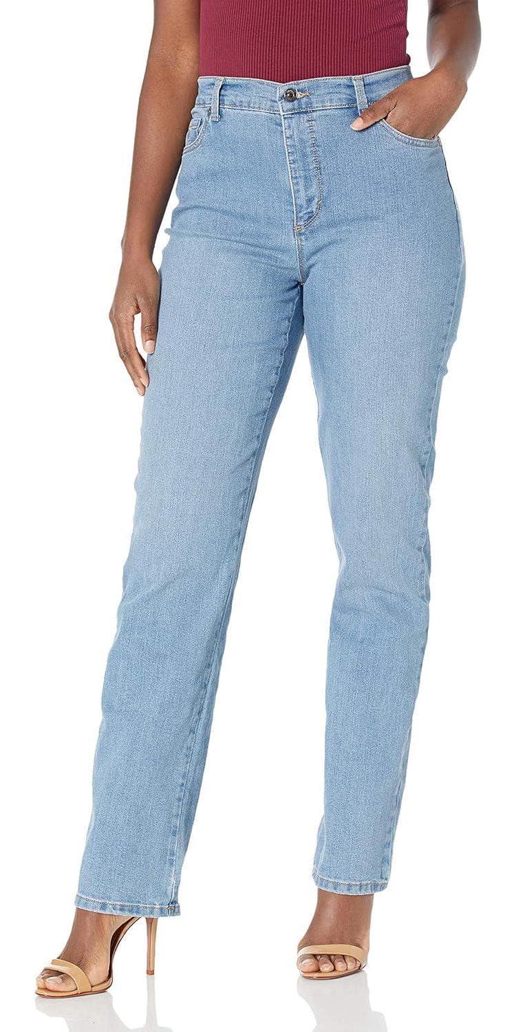 Gloria Vanderbilt Women’s Amanda Classic High Rise Tapered Jean