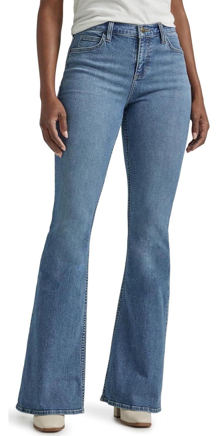 Lee Women’s Legendary Mid Rise Flare Jean