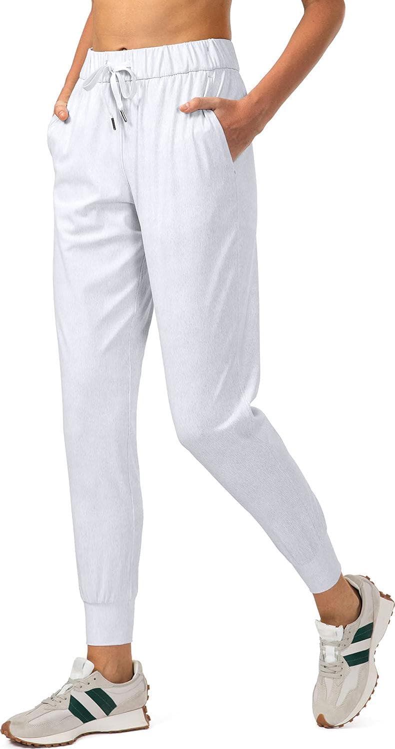 SANTINY Women’s Joggers Pants Pockets Drawstring Running Sweatpants for Women Lounge Workout Jogging
