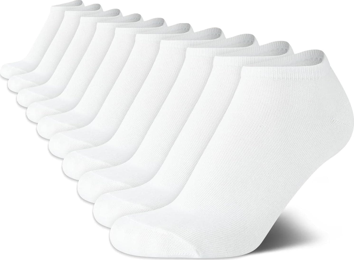 Steve Madden Women’s Socks – 10 Pack Performance Cushion Low Cut Ankle Socks – Athletic Socks for Women