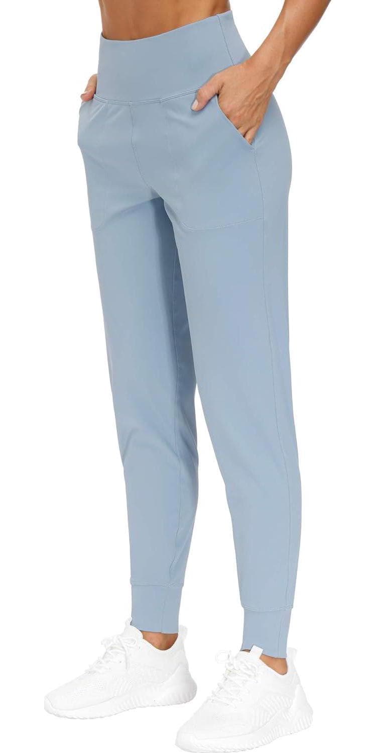 THE GYM PEOPLE Women’s Joggers Pants Lightweight Athletic Leggings Tapered Lounge Pants for Workout, Yoga, Running